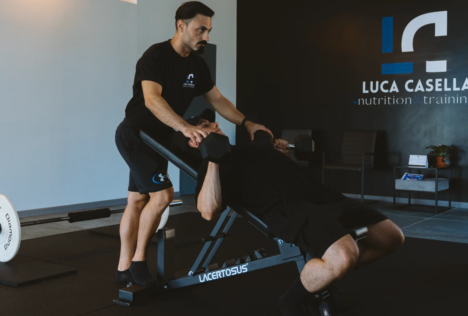 Coaching in sala pesi con Luca Casella